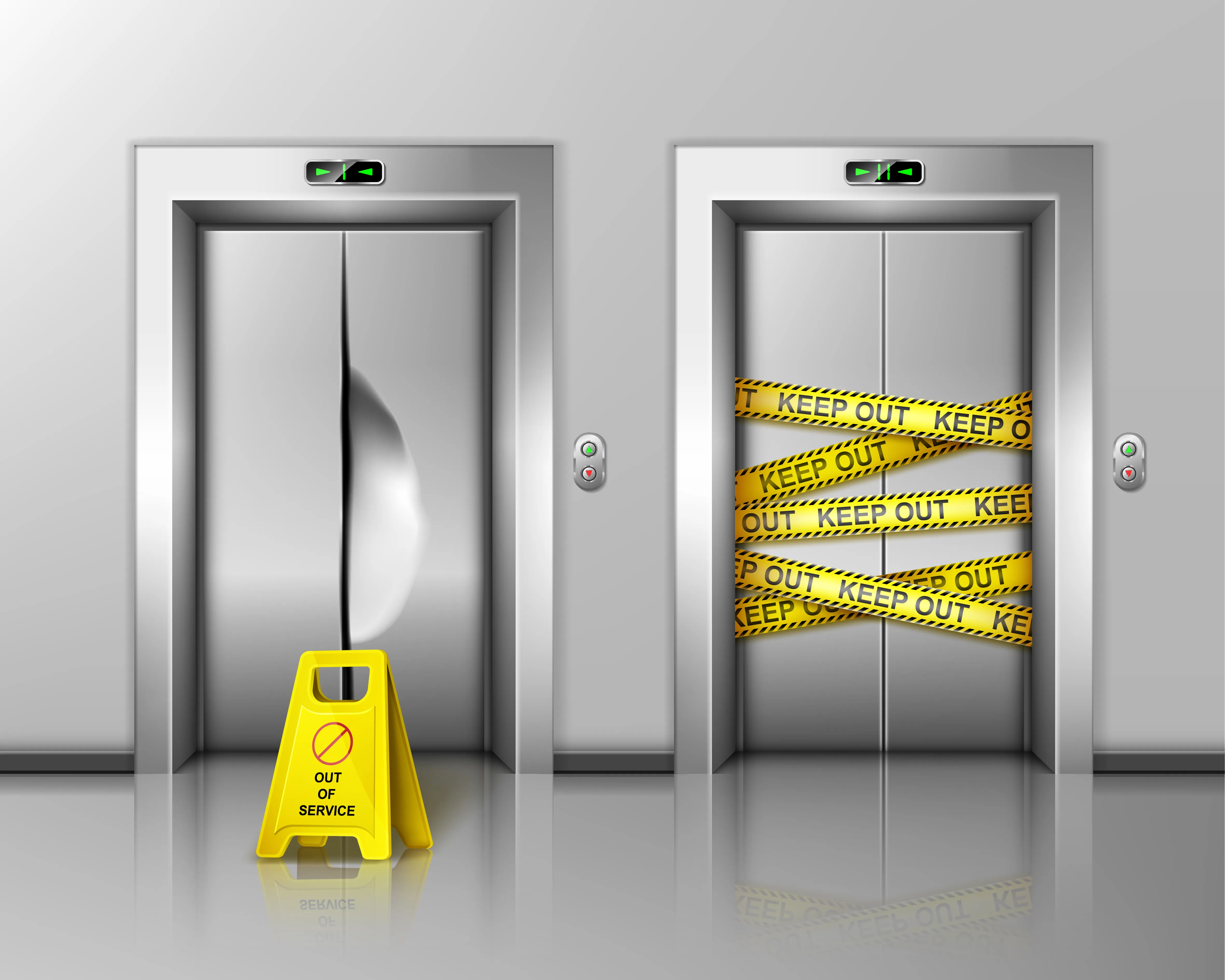 Manutenção elevador passageiro urgente